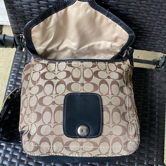 Coach Bleeker Signature Canvas and Leather Shoulder Bag, 11434 - Picture 8 of 11